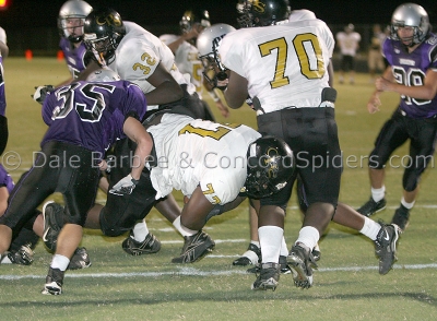 Norman Young scores rushing touchdown.